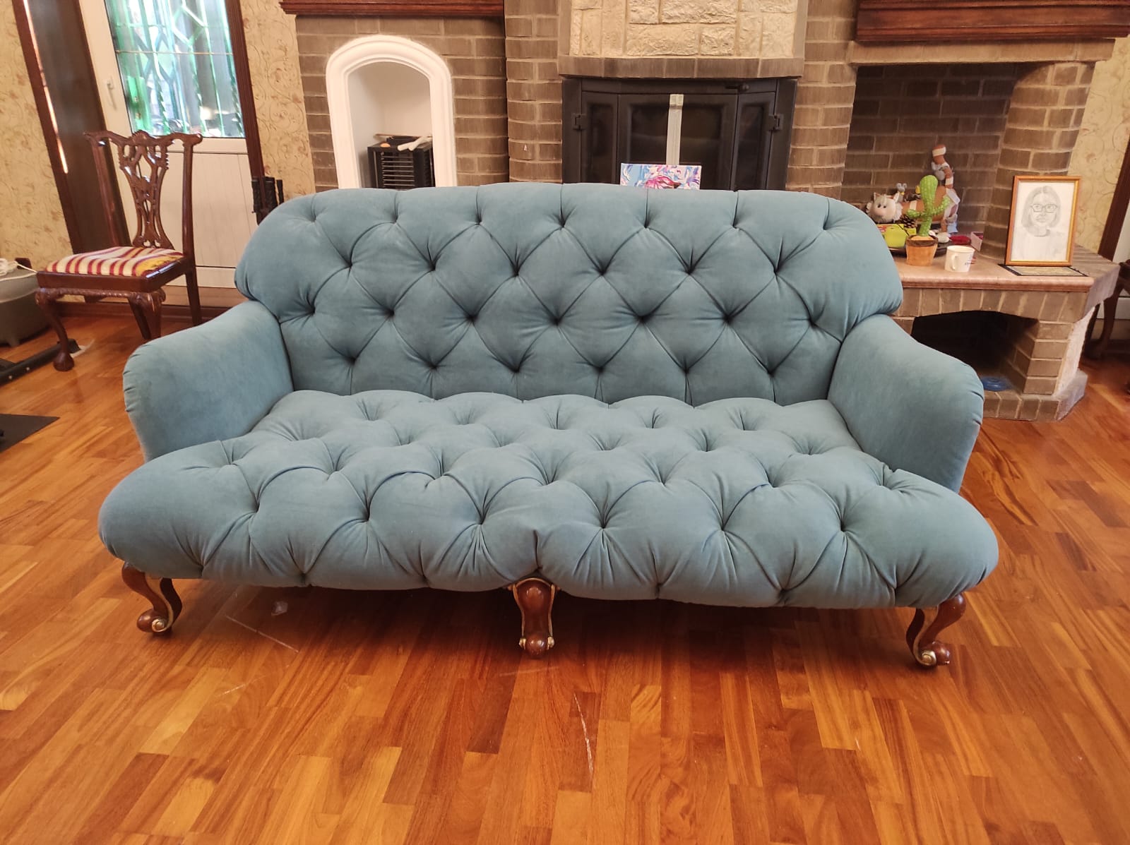 Обивка дивана. Полесск